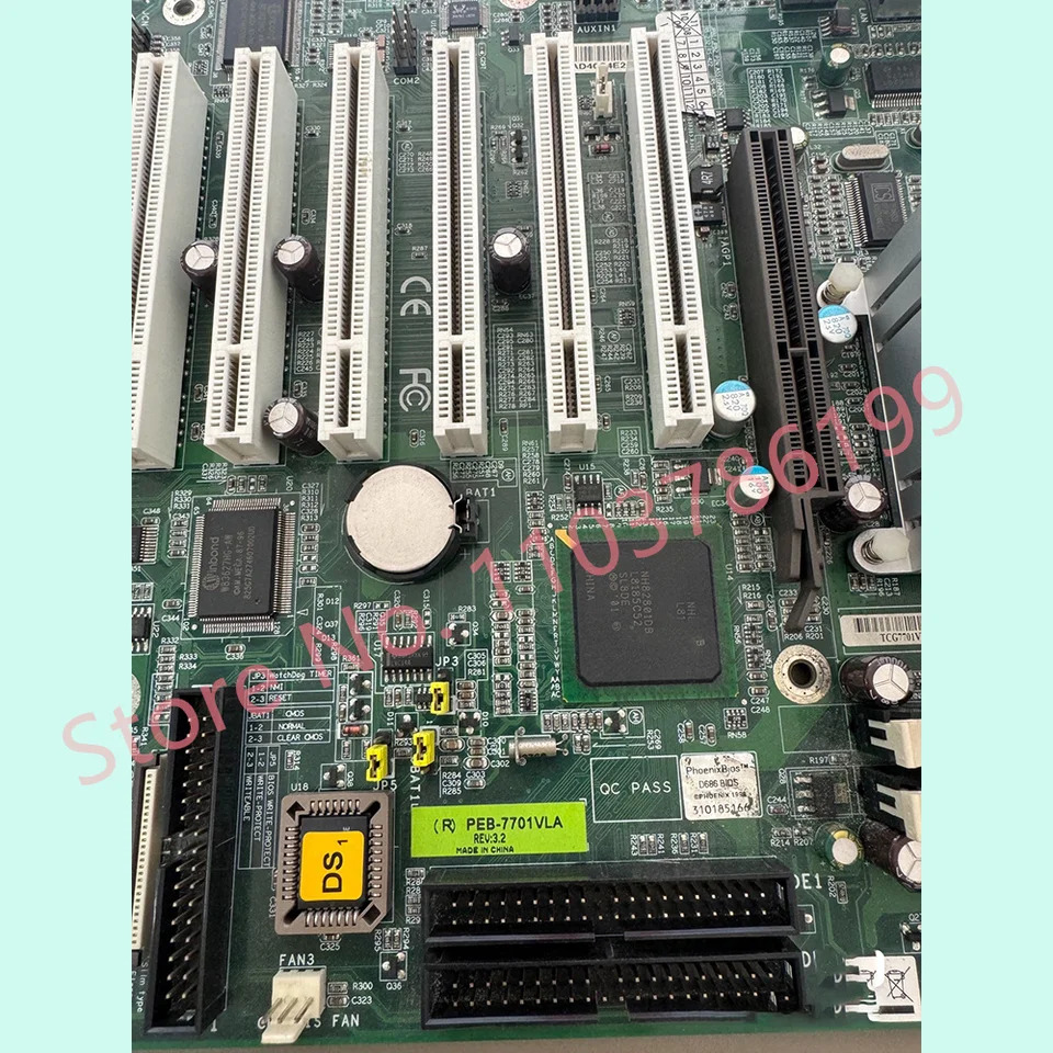 산업제어 마더보드PCI 슬롯 6 개 단일 네트워크 포트 PEB-7701VLA REV3.2