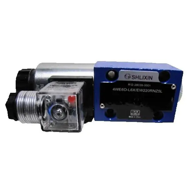 SHLIXIN 솔레노이드 밸브 4WE6D-L6X EG24NZ5L EW220-50NZ5L 4WE6C-L6X