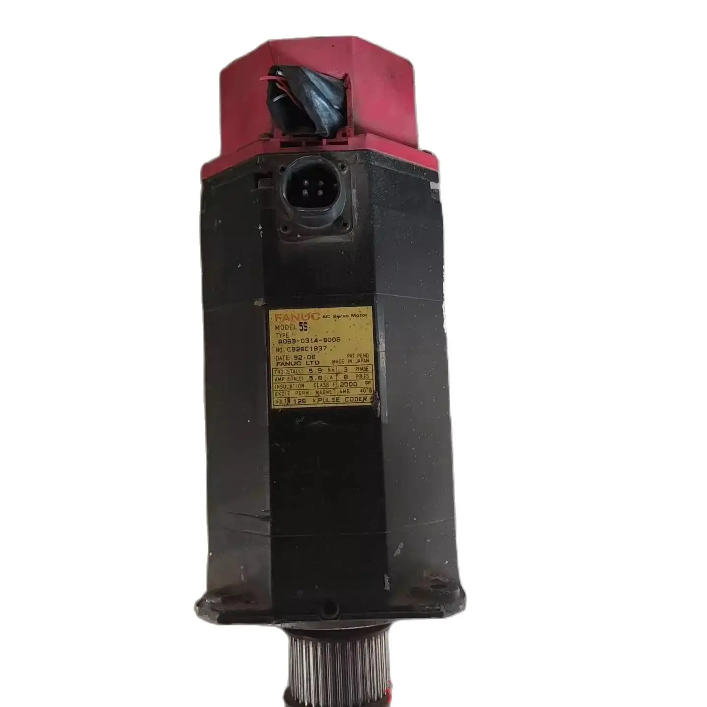 A06B-0314-B006 Fanuc 서보모터 리퍼 완료 Ok A06B 0314 B006