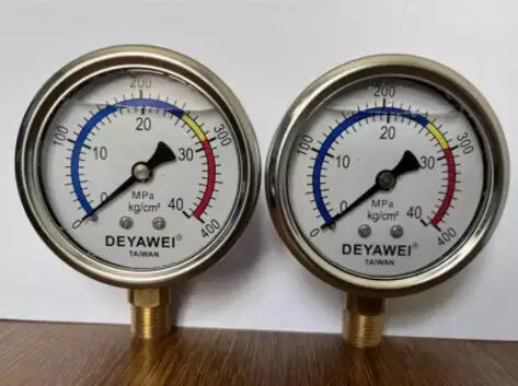 DEYAWEI 압력 게이지 YN60-2.5MPA-M14X1.5 YN60-1.6MPA-M14X1.5 YN60-1MPA-M14X1.5 YN60-0.25MPA-M14X1.5