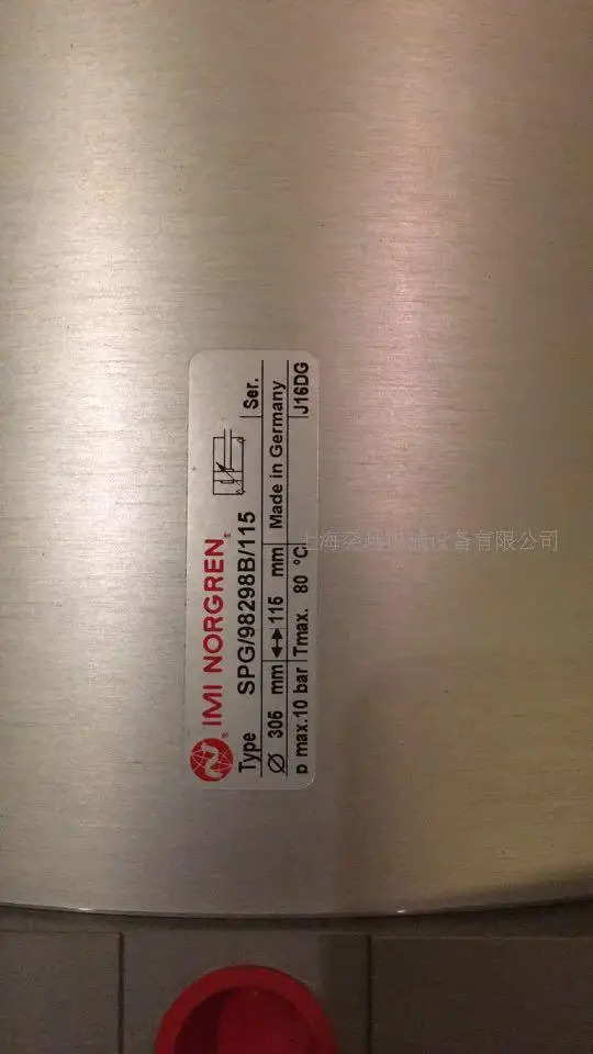 Norgren 스테인레스 스틸 실린더 PRA 182032 M 750