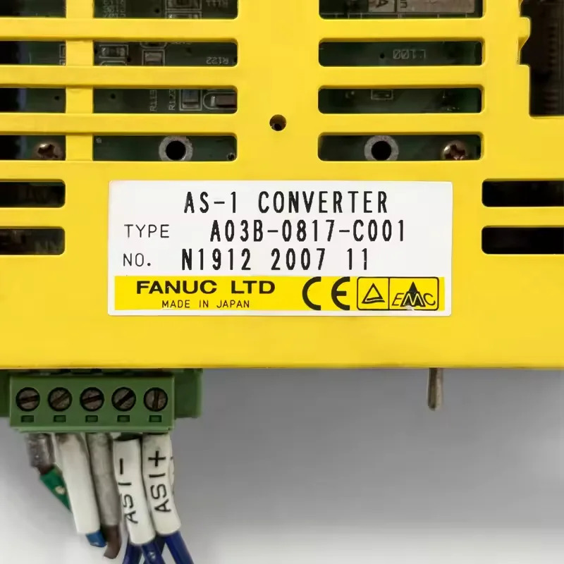 A03B-0817-C001 Fanuc 서보 드라이버 I/O 모듈 리퍼 완료 A03B0817C001