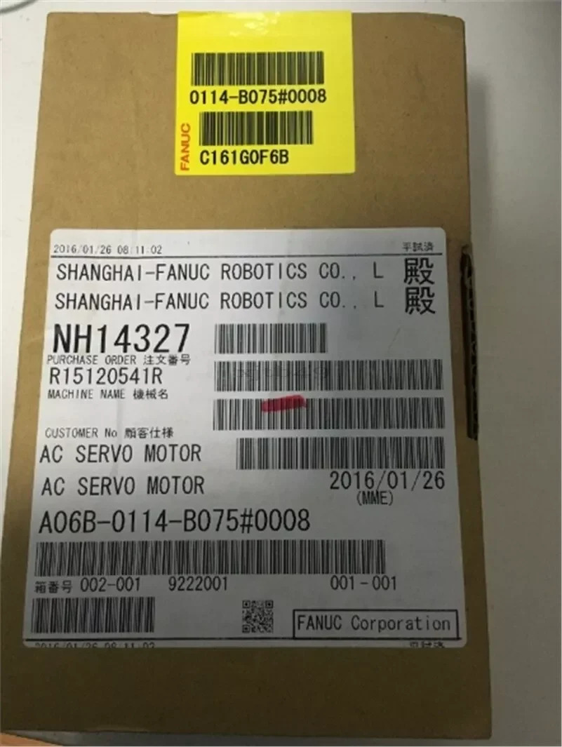 A06B-0114-B075 Fanuc AC 서보모터 12개월 A06B0114B075