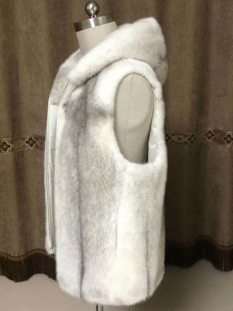 겨울 자켓 인조모피 후드 안감 헤비급 재킷 탈부착 따뜻한 코트 루즈핏 패션 빅사이즈 - 상세 이미지 4