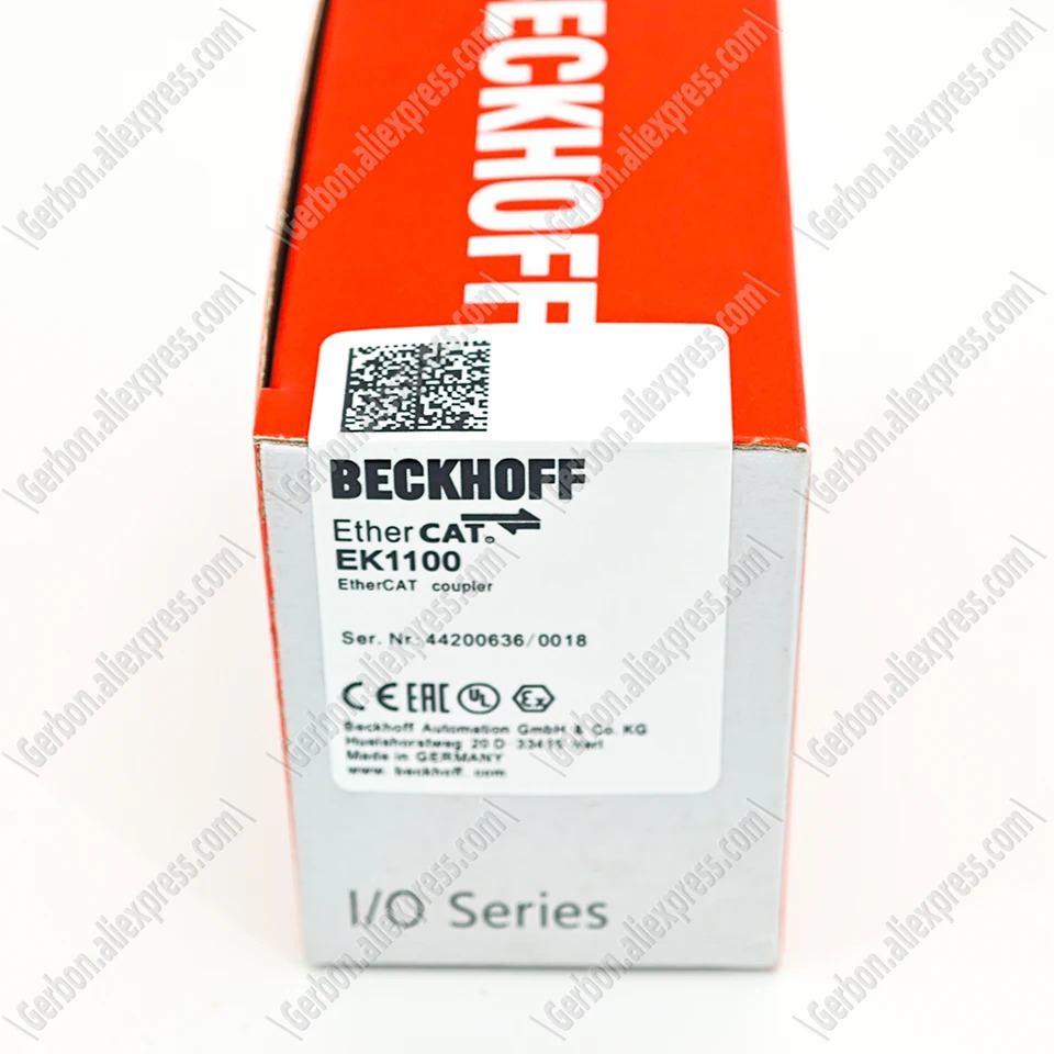 Beckhoff I/O EK1100 EtherCAT 커플러 터미널 ELxxxx 과 100BASE-TX 네트워크 연결 신