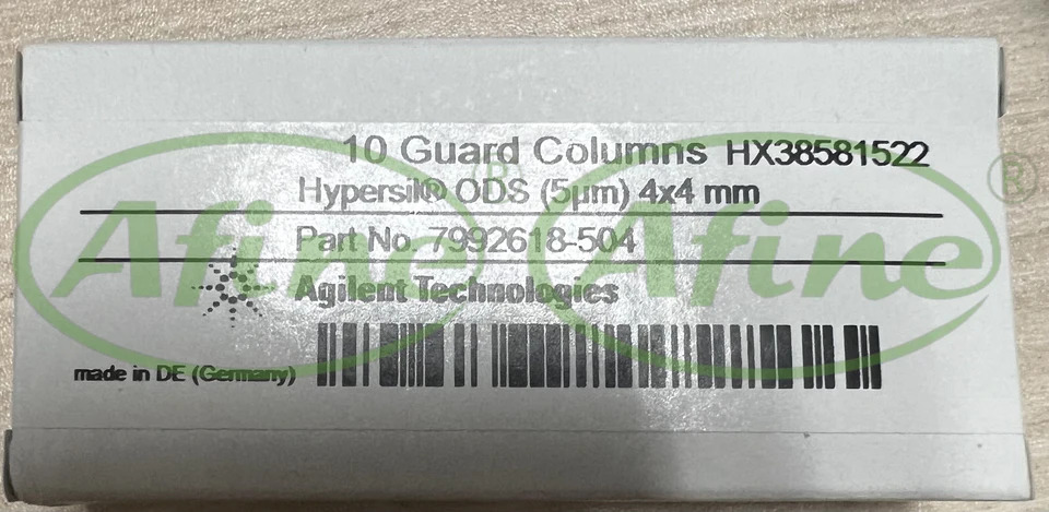 AFINE Agilent 크빈티지토그래피 컬럼 7992618-504 하이퍼실 ODS 5 m 4x4mm 카트리지 AC 10/pk