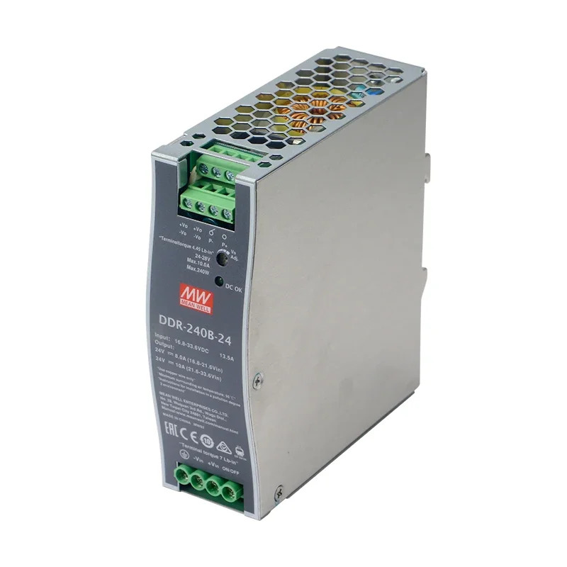 Mean Well DRS-240-12 환경 딘 레일 240W 스위칭 전원공급장치