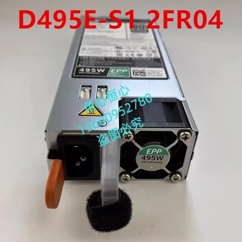 DELL R530 R630 R730 R730XD 495W 전원공급장치 D495E-S1 2FR04 02FR04 DPS-495BB A 새