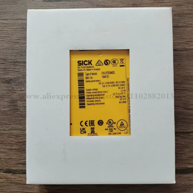 오리지널 FX3-XTIO84002 1044125 AGV AMR안전 시스템 Safe EFI-pro / Flexi Soft I/O 모듈