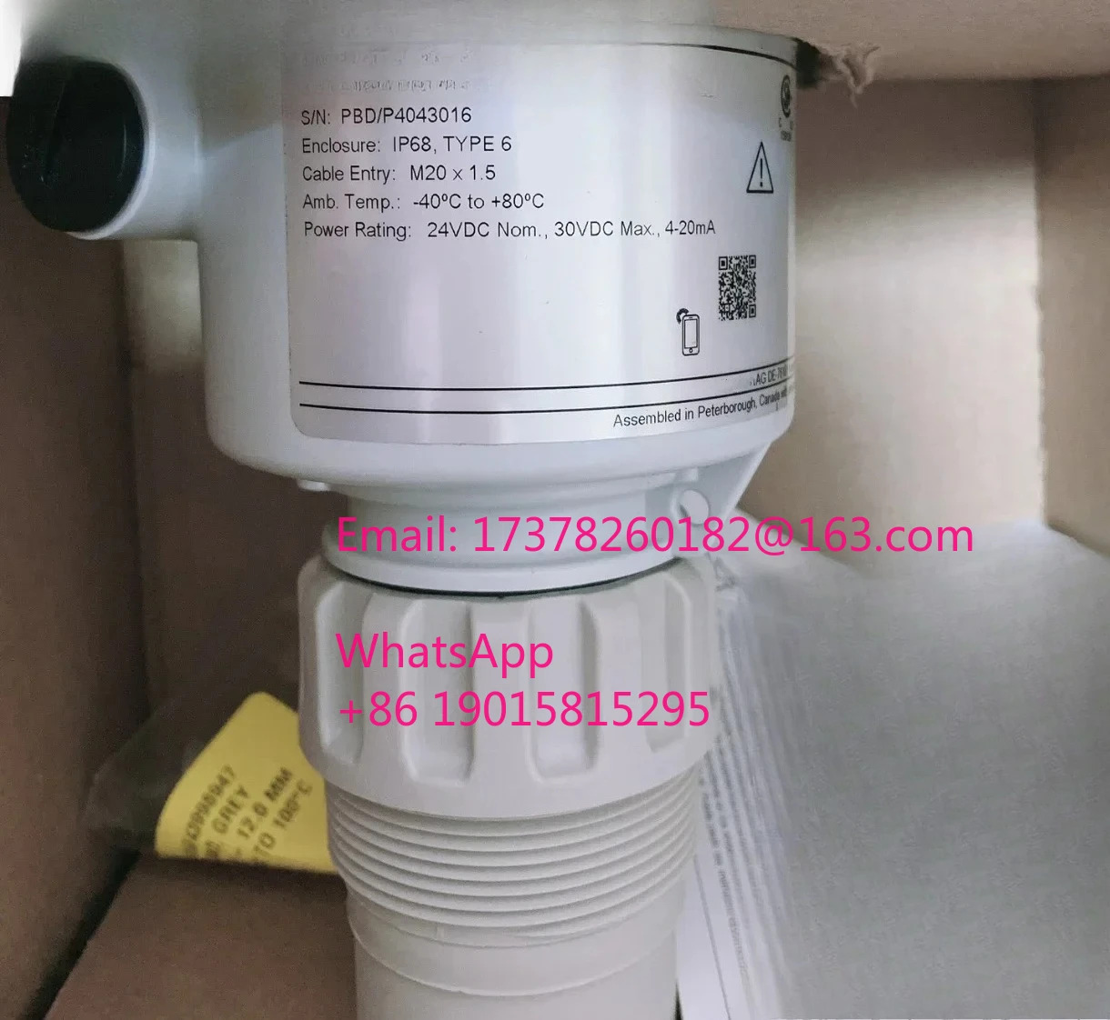 SITRANS 프로브 LU240 초음파 레벨 트랜스미터7ML5110-1DD07-4AF3