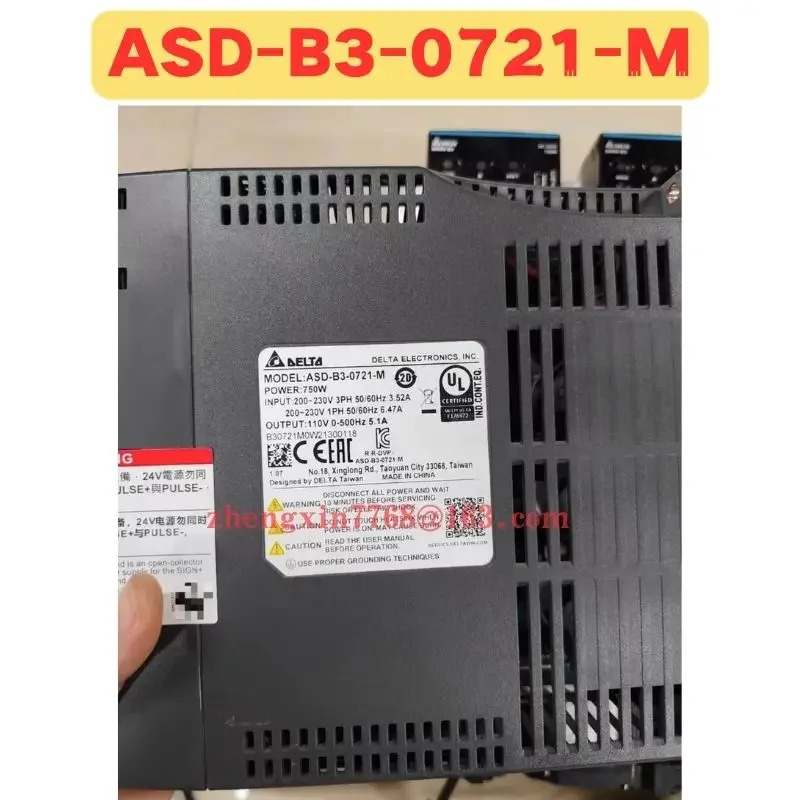 리퍼 서보 드라이브 ASD-B3-0721-M ASD B3 0721 M 정상 기능 완료