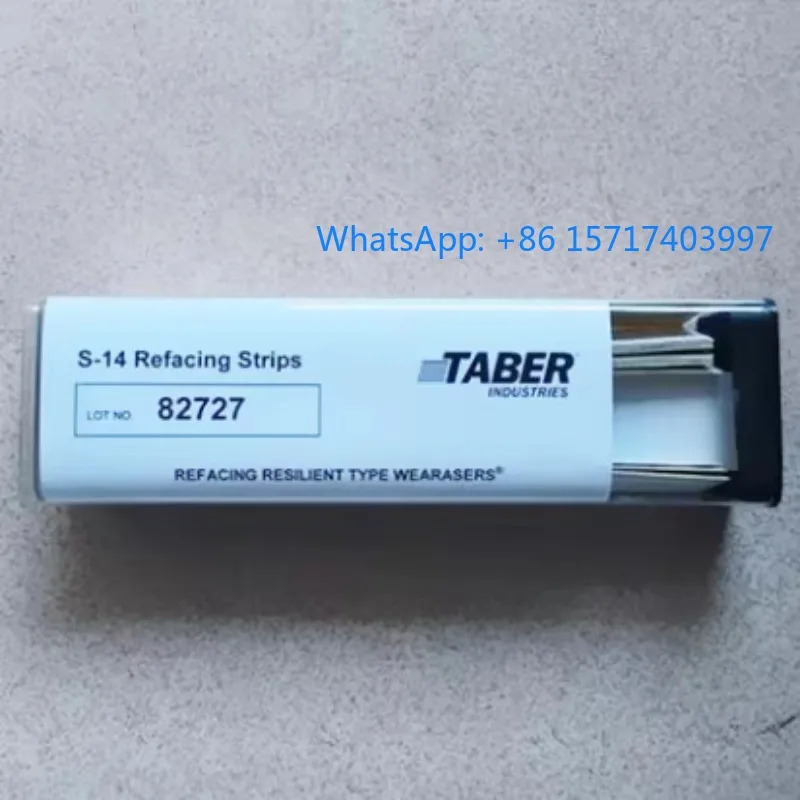 TABER 오리지널 S-14 사포 스트립 선형 마찰 측정기특수