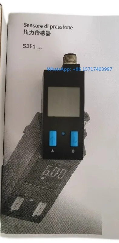 압력 스위치 SDE1-D10-G2-H18-L-P2-M12 새 192766