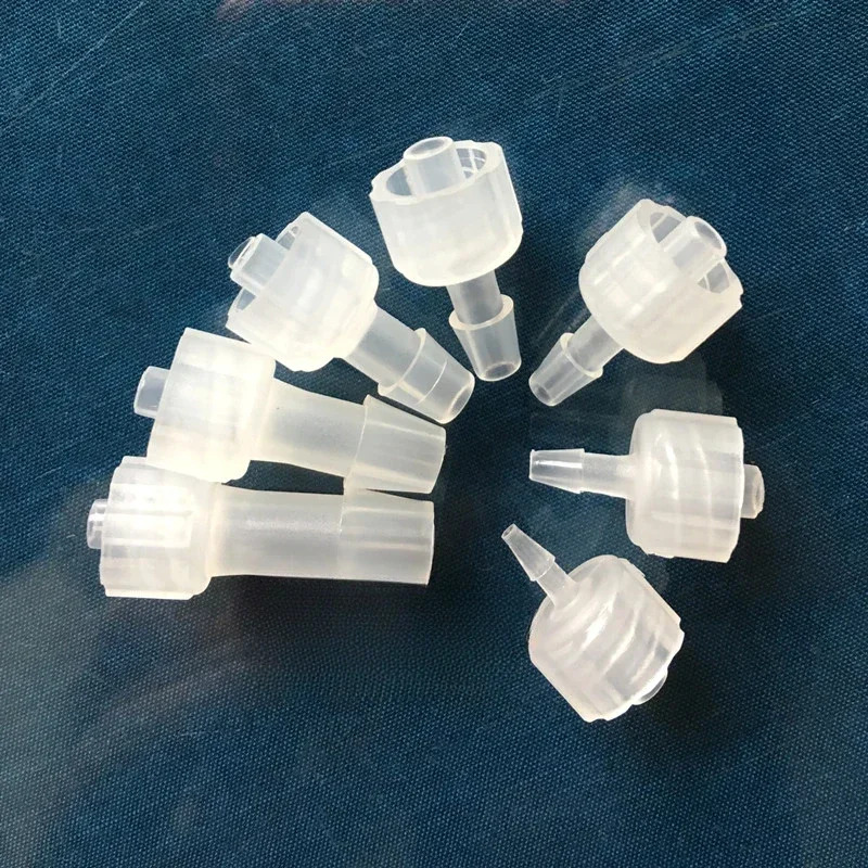 20PCS 내부 스레드 수 반투명 전장치 고무 호스 타워 인터페이스