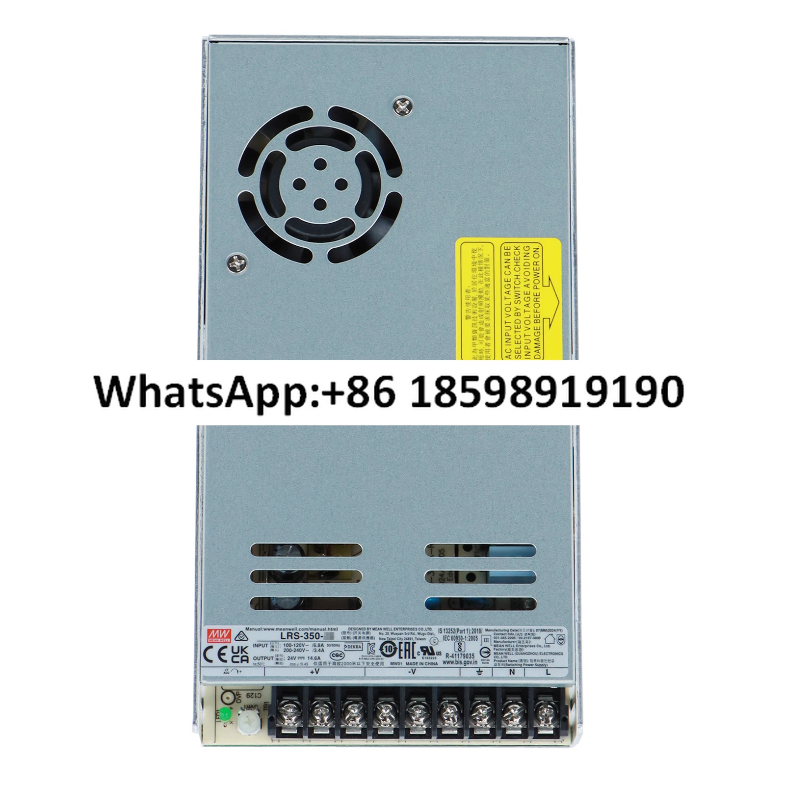 LRS 350 24 350W220V 5V12V36V48V 초박형 LED 스위칭 전원공급장치 DC 15