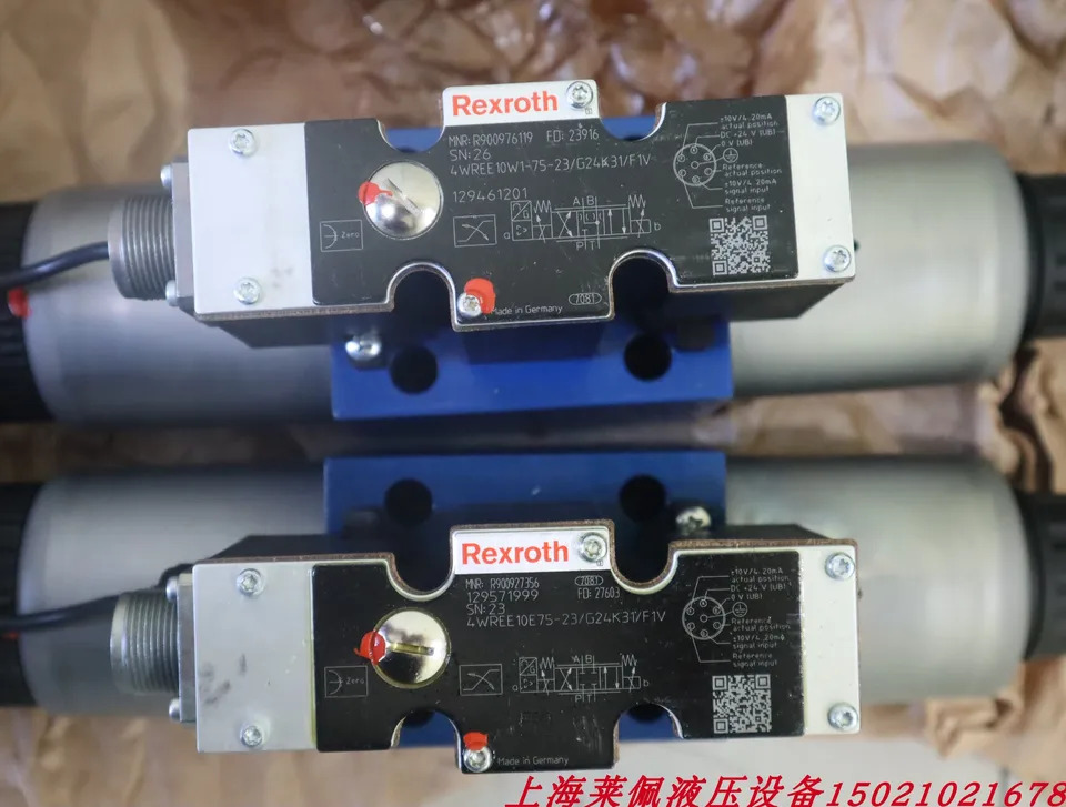 독일 렉스로스 REXROTH 비례 밸브 4WREE10W1-75-23 G24K31 F1V R900976119