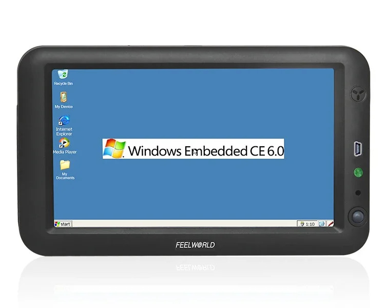 리눅스 임베디드 올인원 PC 산업터치 스크린 패널 랜 포트 RJ45 RS232 7 인치