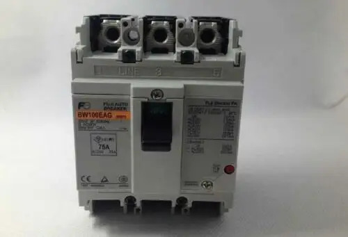 후지 BW100EAG 3P 100A 회로차단기 새 경험