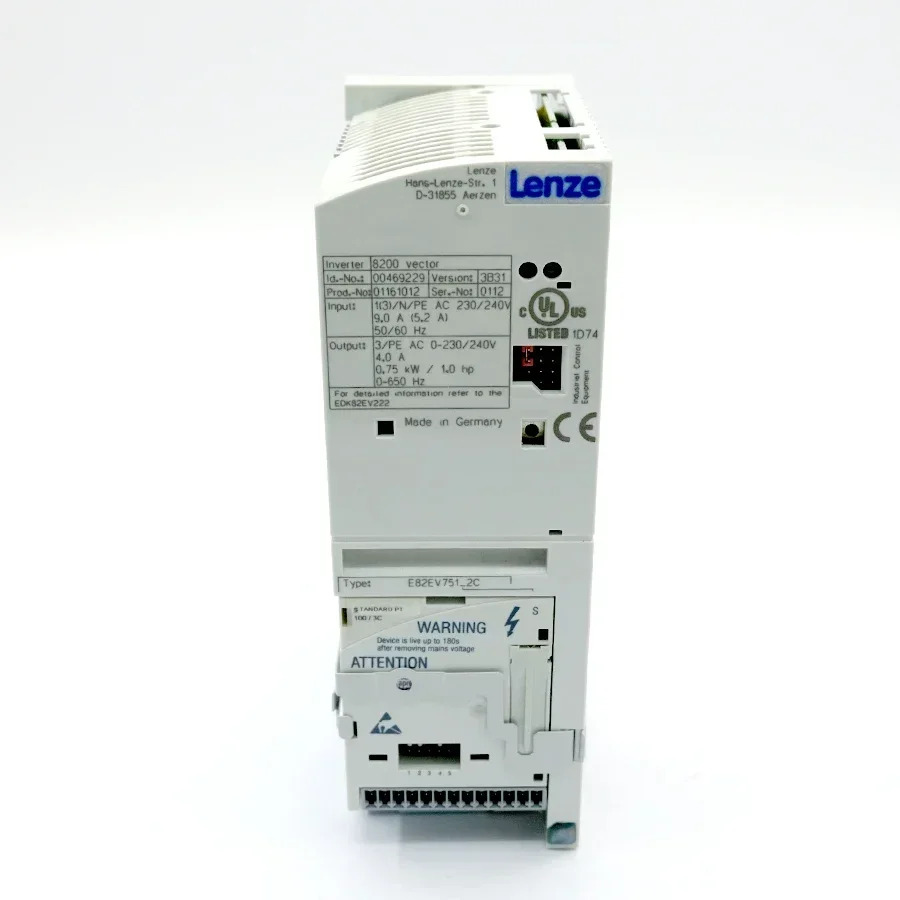 Voorraad Evs9326-ekv004 Lenze E82ev751-4c040 8200 벡터 주파수 변환기