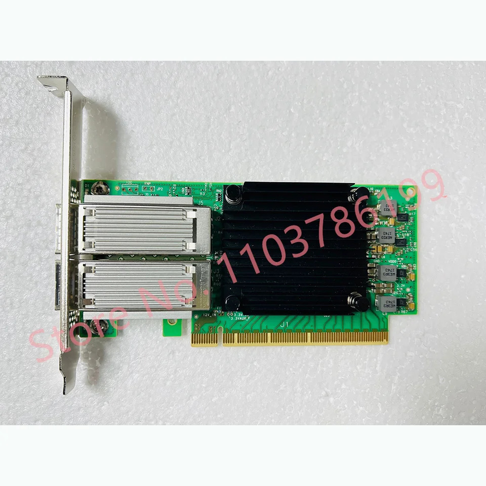 멜라녹스 듀얼 포트 이더넷 카드 CX516A MCX516A-CDAT 4.0 MCX516A-CCAT 100G