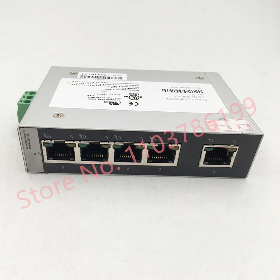 피닉스 산업이더넷 스위치 FL SFNB 5TX 2891001