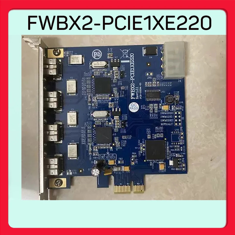 IOI 이미지카드 4 인터페이스 1394B FW643 FWBX2-PCIE1XE220