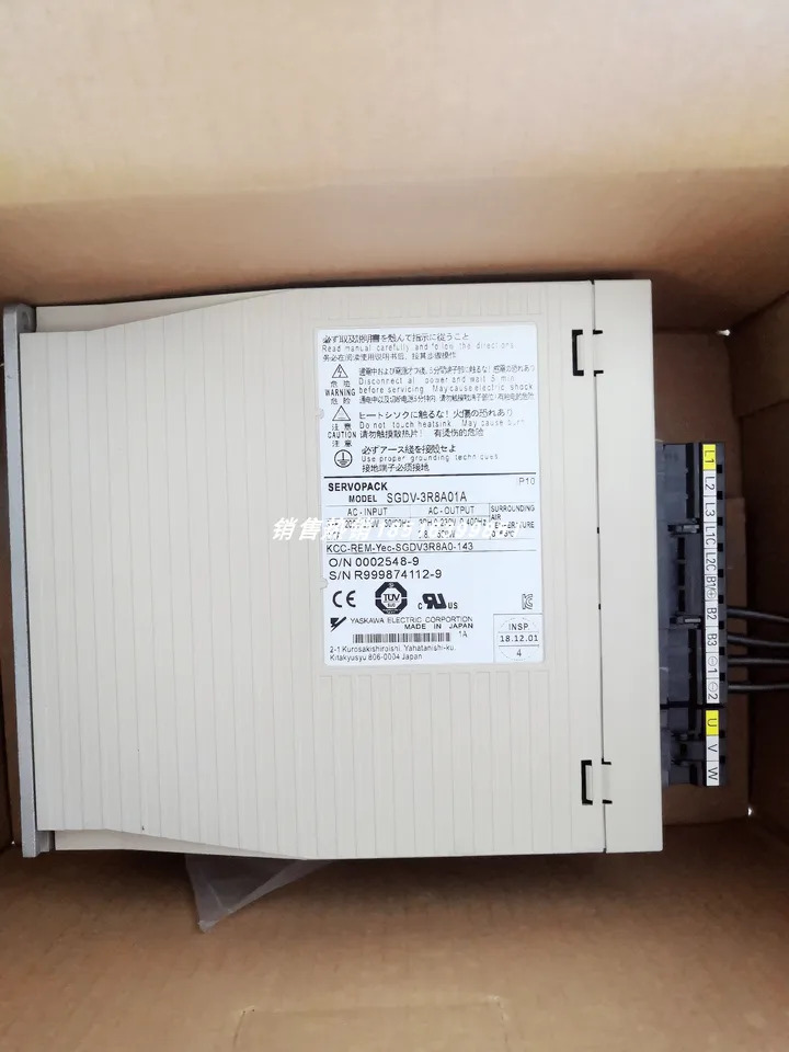 Yaskawa 드라이브 SGDV-5R4D11A SGDV-5R4D01A SGDV-R4D15A002000 신