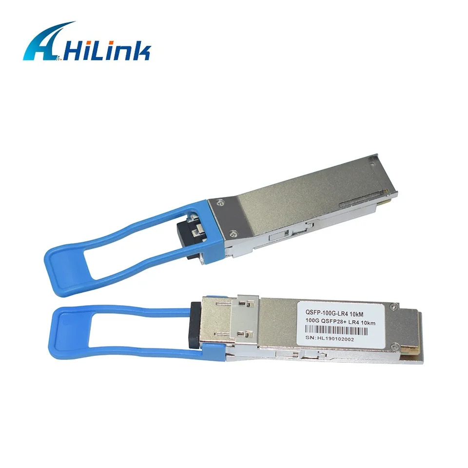 네트워크 100g Qsfp28 LR4 10km 1310nm QSFP SFP LWDM LC 모듈