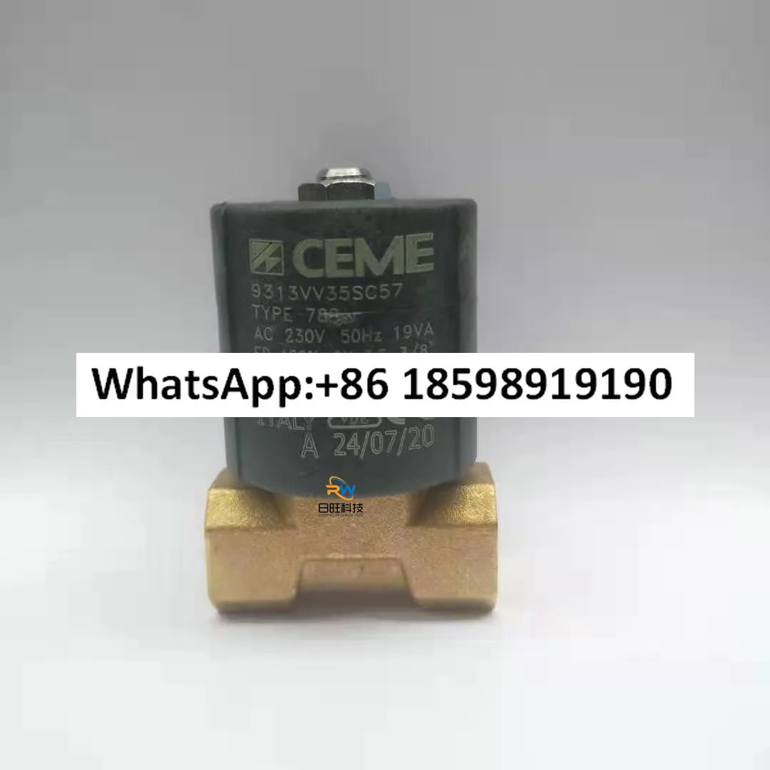 9313 G3/8 플라스틱 압출기 솔레노이드 밸브 C57 TYPE788