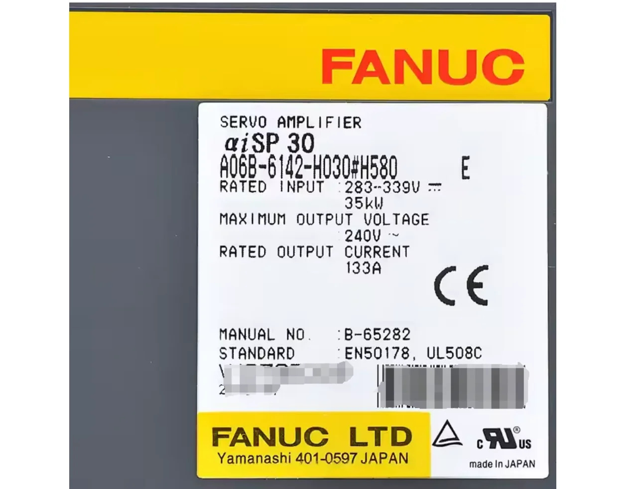 A06B-6142-H030 Fanuc 서보 드라이브 증폭기 모듈 리퍼 OK A06B 6142 H030