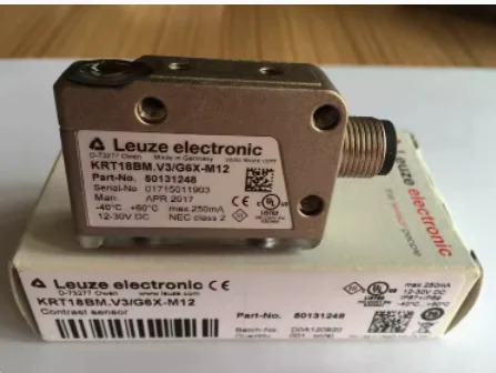 LEUZE 광전 컬러 코드 센서 KRT18BM.V2/G6T-M12 KRT18BM.V3/G6X-M12 KRTM 3B/4.1121-S8 3B/2.1121-S8 KRTL 3B/2.31