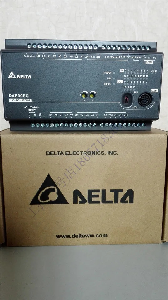 오리지널 델타 PLC 호스트 DVP30EC00T3 DVP30EC00R3 포장