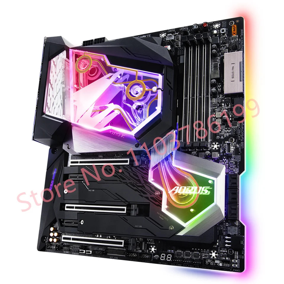 기가 바이트호환 LGA1151 DDR4 128GB E- Z390 AORUS XTREME 워터포스데스크탑 마더보드