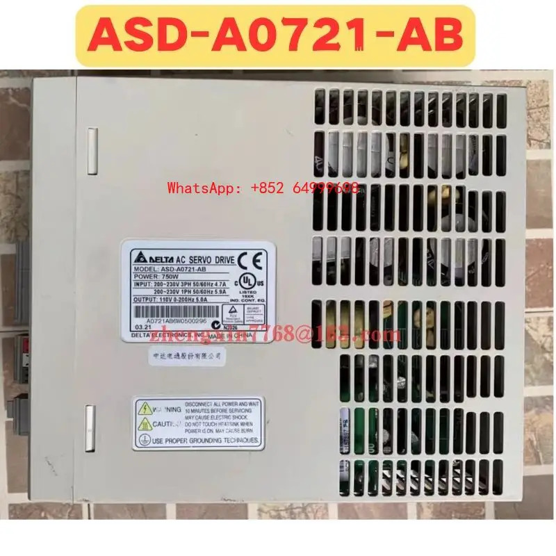 리퍼 서보 드라이브 ASD-A0721-AB ASD A0721 AB 정상 기능 완료
