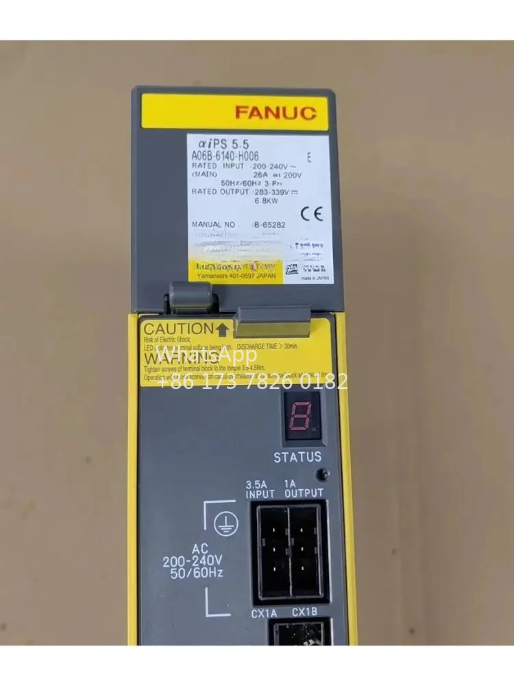 A06B-6140-H006 리퍼 드라이브 작동 기능 OK