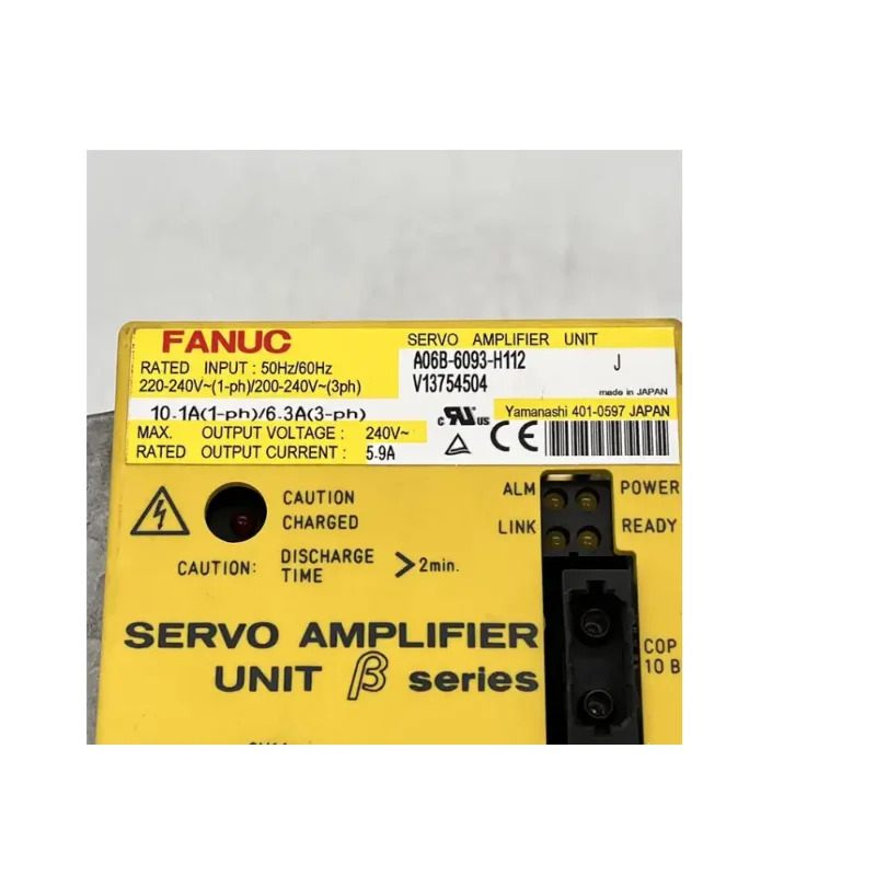 A06B-6093-H112 Fanuc 서보 유닛 Ok A06B6093H112 리퍼 완료