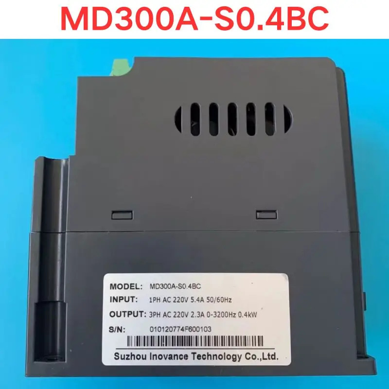 리퍼 Inovance MD300A-S0.4BC 주파수 변환기 0.4KW 기능 OK