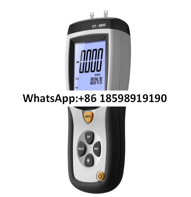 USB 인터페이스 데이터 저장 기능 기압계 디지털 디스플레이 차압 측정기 99개 그룹 DT8890A