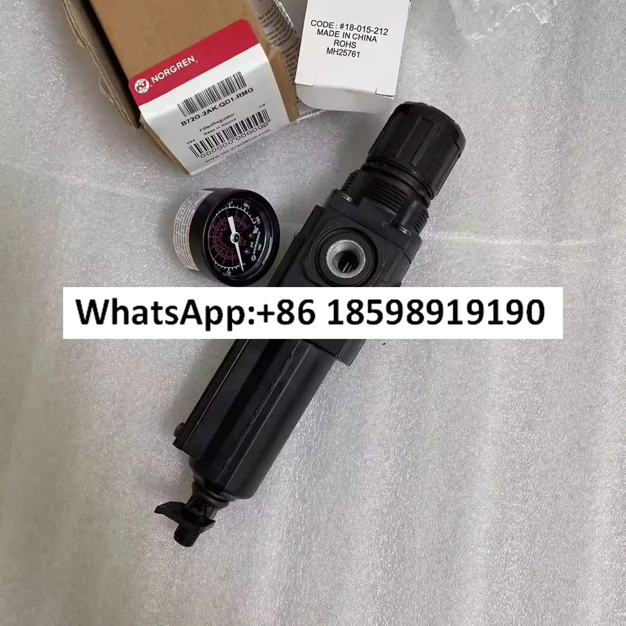 B72G 2AK QD1 RMG 필터 감압밸브 1/4 PTF 나사
