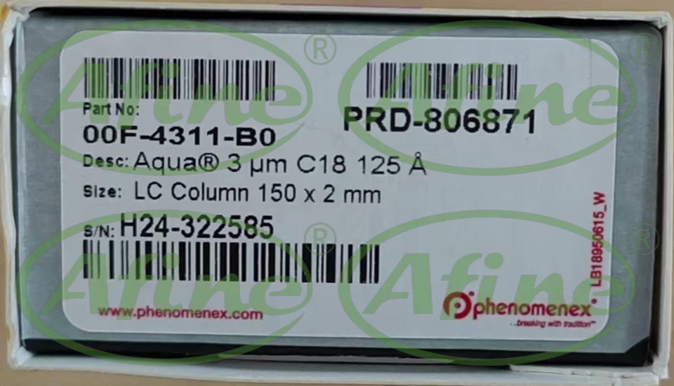 AFINE 럼/Phenomenex 아쿠아 C18 150oma 2oma 3oma 00F-4311-B0