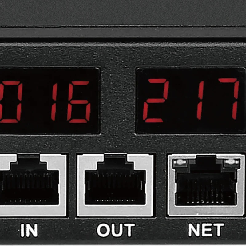 원격 네트워크 스마트 전원 분배 1P 회로차단기 15A 250V 8 소켓 PDU 시트 금속 쉘 OEM