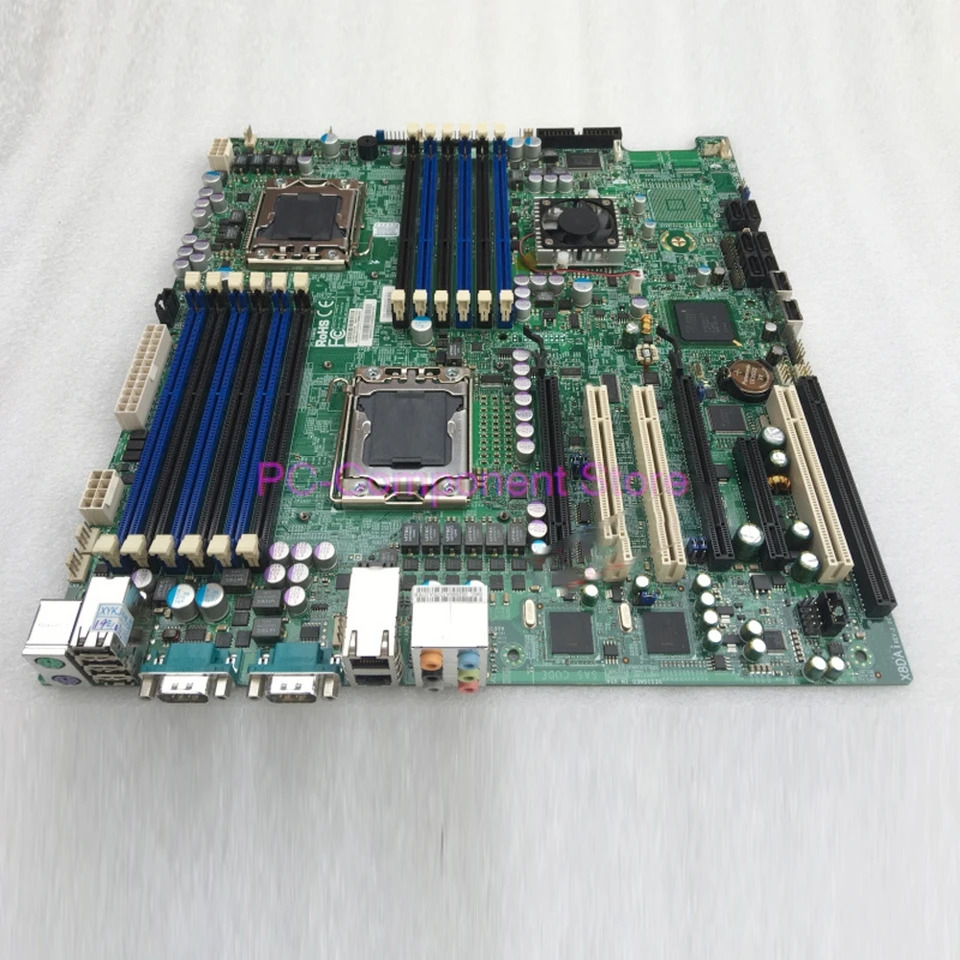슈퍼마이크로 서버 마더보드X8DAi X58 LGA 1366 지지대 프로세서 5600/5500 시리즈