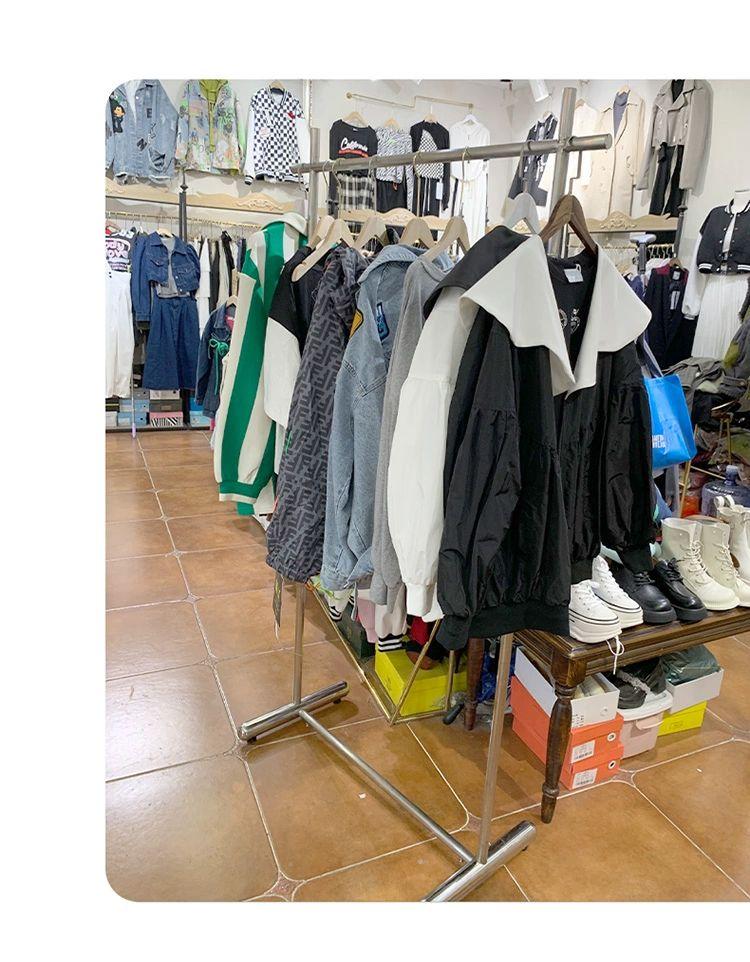 스텐 시스템행거 조립식옷장 수납 조립식행거 튼튼한 모듈 옷걸이행거 선반행거 틈새 - 상세 이미지 5