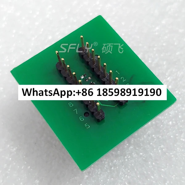 USON8 UDFN8 QFN83 x 2 TO DIP8 버닝 블록 SF-QFN8-3X2A