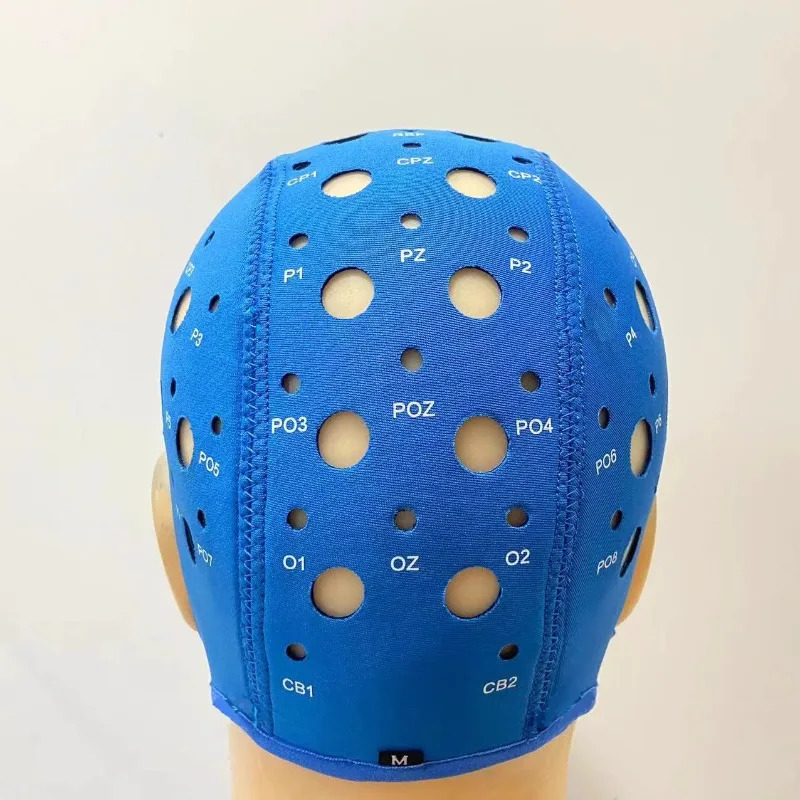 EEG 캡 전극 고무 중간층이 표준 경두개 포지셔닝 캡을 할 수 있습니다.