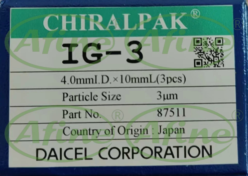 AFINE Daicel 87511 CHIRALPAK IG-3 3 m 4.0x10mm