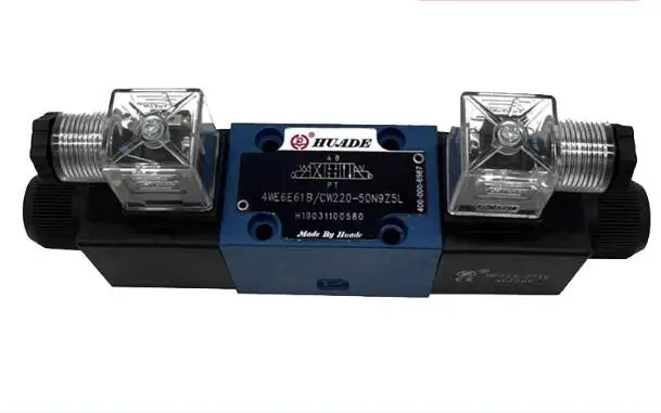 Huade 양방향 전자기 방향 밸브 4WE6T61B/CW220-50N9Z5L 4WE6U61B/CW220-50N9Z5L
