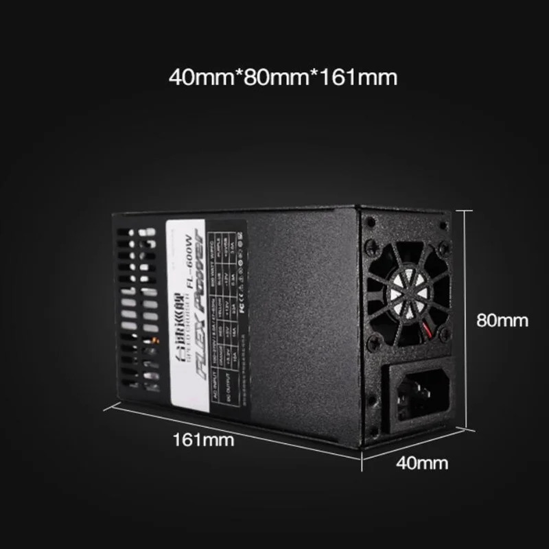 SpeedCruiser S3 K39 K35 M41 M24 FLEX NAS 소형 1U 600W 전원공급장치 -600W FL-600W ENP-7660B 새 PSU