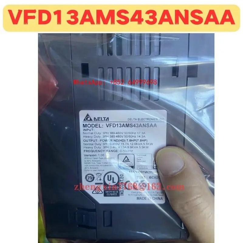 오리지널 주파수 변환기 VFD13AMS호환43ANSAA