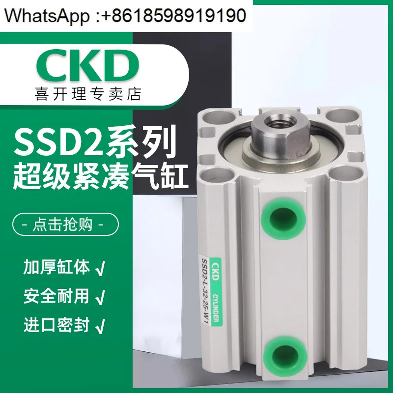 실린더 표준 SSD2-50-20-W1
